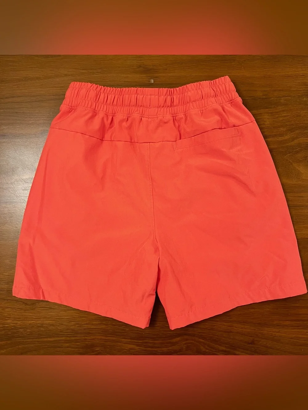 (FA) Coral Pink Water Shorts – Girls Size M (8)